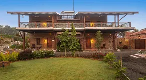 SaffronStays Lake House Bouganvillea, Nashik - rustic pool villa with great lake views and patio dining - Image 5