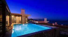 Villa med havsutsikt, kort promenad till stranden, restauranger, barer och 3 km från Lindos! - Image 3