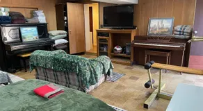 Bedroom & Shower - Two Double Beds on Ground Floor - Image 2