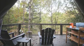 Bohamia - Cozy A-Frame Glamp on 268 acre forest retreat - Image 3