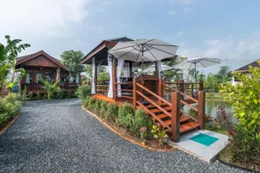 wooden  romantic villa with 2bedroom - Image 4