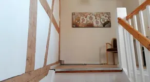 FeWo im Lehm-Fachwerkhaus Erfurt mit 3 einzelnen Schlafzimmern je mit TV - Image 3