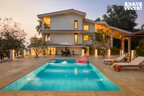 StayVista at Maison Vera with Pool, River front view - Image 4
