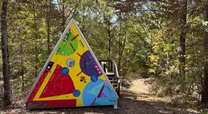 Bohamia - Cozy A-Frame Glamp on 268 acre forest retreat - Image 5