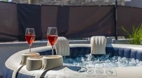 Romantisches Ferienhaus mit Jacuzzi, BBQ, WiFi - Image 5