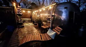 Sleek Retro Airstream Rental for Glamping for Two near Downtown Austin - Image 5