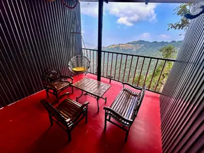 Kana Mud An Ethnic Village Resort - Beautiful View of Gangotri Mountains - Image 4