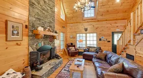 On-Site Waterfall! Cabin Near Blue Ridge Pkwy - Image 2