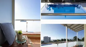 Beach apartment with terrace and pool - Image 3