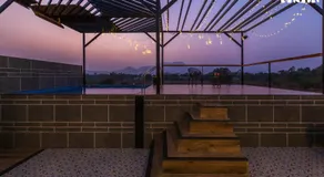Two Villa by StayVista with Infinity Pool, Farm & Mountain Views, Modern Interiors - Image 5
