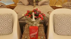 Hopgarden Glamping and camping - Luxury furnished Bell tents & Shepherd huts plus camp field to pitch your own tents - Image 3