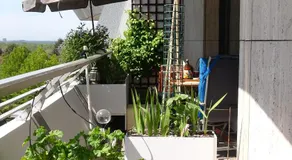 Guestroom with wide view and pool near city side, 2nd guest with extra bed possible - Image 4