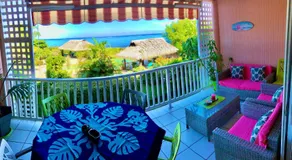 Superbe bord de mer, accès lagon et piscine privée - Image 5