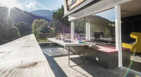 Attraente appartamento accogliente e familiare con sauna, idromassaggio e piscina | Vista sulla montagna | Accetta animali domestici - Image 5