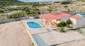 Beautiful secluded area near Novalja vacation house with pool and sea view Villa Lara - Image 3