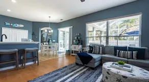 A Wave From it All! Pet friendly, Private heated pool home with fire pit! - Image 3