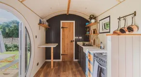 The Shepherd's Hut at Hidden Wood Glamping - Image 2