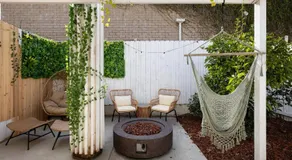Artist micro-villa with kitchen, firepit & theater - Image 3