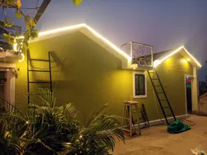 Pravuprasad homestay  wall mounted bamboo Bliss - Image 4