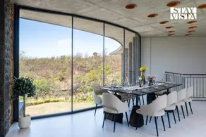 StayVista at The Earth Stone with Infinity Pool, Lawn - Image 5