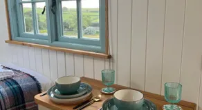 Toms Hut and Robins Rest Shepherd Huts near Wadebridge - Image 2