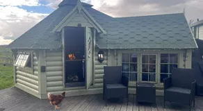 Off GRID Hobbit Hut with Wood Burning Hot tub NO SHOWER - Image 2