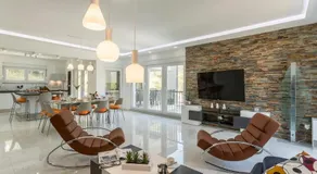 Luxe villa with pool, jacuzzi, and sauna - Image 3