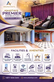 ANA PREMIER HOMESTAY – 4 BEDROOMS @ MITC AYER KEROH MELAKA | Spacious Family Stay - Image 3