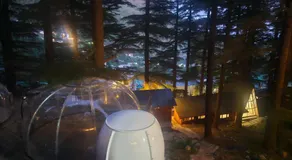 log hut dharamkot - Image 2