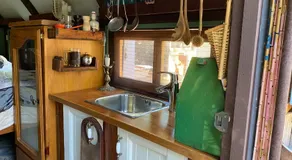 Gypsy Van Tiny House with Unique Outdoor Bathroom, WIFI & Firepit - Image 5