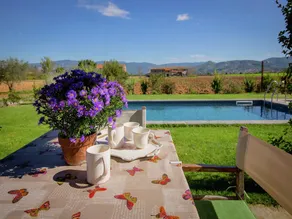 Alleinstehendes Ferienhaus mit  W-LAN, Whirlpool, privatem Pool, Klimaanlage, TV, Innenhof - Image 3