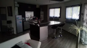 LOFTCOSY 115M2 i et rundt træhus, WIFI og BEIN fri sport - Image 5