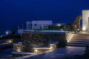 Luxury White Oasis Villa w Private Pool in Mikonos - Image 3
