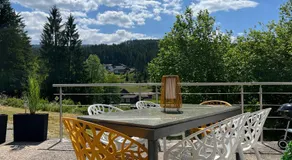 SKI ChaletStyle Designer Ferienwohnung Arber Terrasse Pool Garten Bayrischer Wald Lodges mit Hund - Image 4