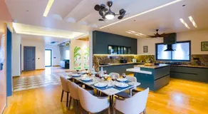 ELIVAAS The Kanota Retreat 4 BHK Villa Near Kanota Dam With Pvt Pool & Hill Views - Image 4
