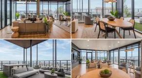 Boulevard Stays Modern Highrise Studio Sky Pool & Gym - Image 3