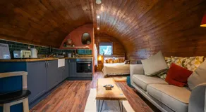 Coorie Retreats Luxury Geo Domes and Cabins with Private Hot Tubs Cinema Firepit and More - Image 5