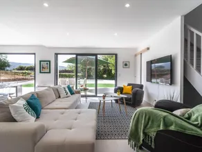 Villa with air conditioning and heated private swimming pool in enclosed garden near Beaufort - Image 2