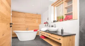 Ferienwohnung im Chaletstil Bergloft 115 qm Wellness Fitness Sauna Bergrödelhof - Image 2