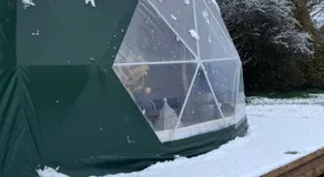 Star Gazing Dome 1 with cozy log burner - Image 5