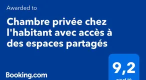 Chambre privée chez l'habitant avec accès à des espaces partagés - Image 5