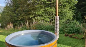 Luxus-Ferienhaus Blockhaus Chalet Nr 1 Toplage am Feldberg mit Sauna, Outdoor-Hottub, Kamin auf 1300m üM - Image 5