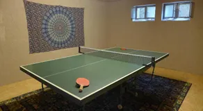 Gemütliches Zimmer mit Doppelbett und Tischtennisraum - Image 4