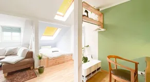 Schöne Ferienwohnung mit Blick über Stadtwald - Image 2