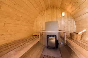 Vista da sogno: Wlan, sauna, barbecue, camino, giardino recintato, parco giochi, fuoco di bivacco, Spielzi. - Image 3