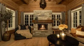 Timber Cabin With Hot Tub And Ski Runs In Veggli - Image 2