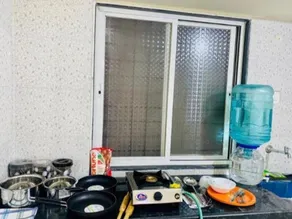 1 BHK flat with Free Wi Fi Kitchen - Image 2