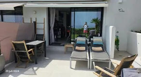 Ferienwohnung mit Grill, beheiztem Pool und Garten | Meerblick | Perfekt für die Arbeit von Zuhause - Image 5
