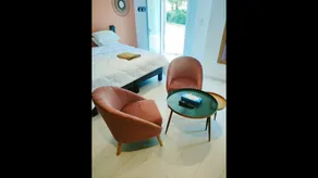 Studio avec barbecue et jacuzzi | Vue jardin - Image 4