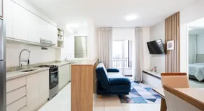 Apartamentos completos a 15min BETO CARREIRO com WI-FI CHURRASQUEIRA em CONDOMÍNIO com PISCINA portaria 24h Ideal para família - Image 3